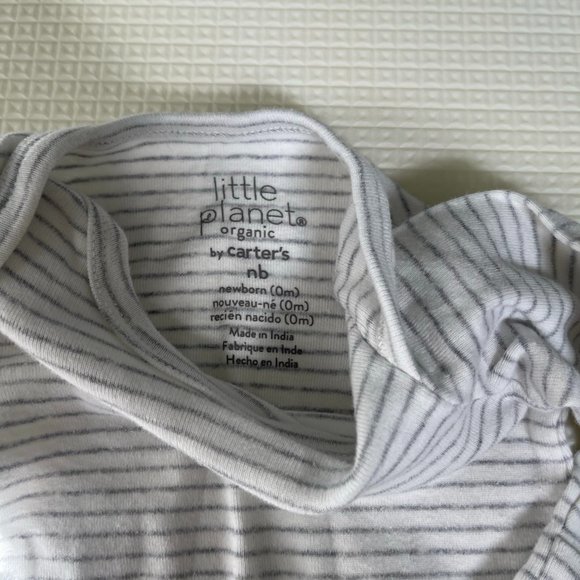Carter's Organic Cotton Stripped Nightgown - Picture 3 of 3